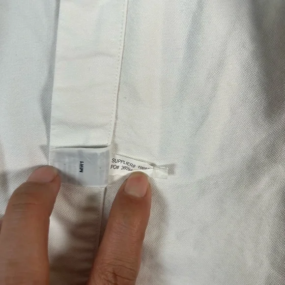 Vintage polo Ralph Lauren white embroidered logo button down shirt - Picture 10 of 11